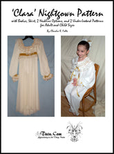 Nutcracker Clara Nightgown Pattern